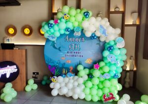 Happy Birthday Decoration marine theme